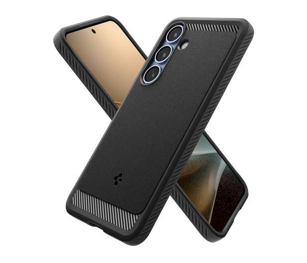 SPIGEN Rugged Armor Mag Magsafe do Samsung Galaxy S25 Matte Black ACS08998 - 1313176 - zdjęcie 4
